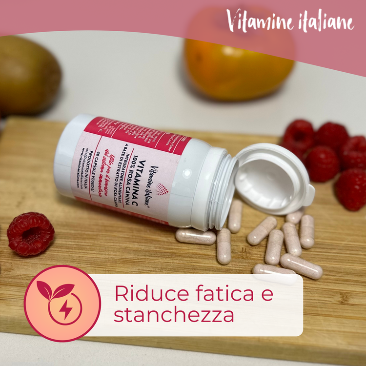 Vitamina C. Rosa Canina 100%
