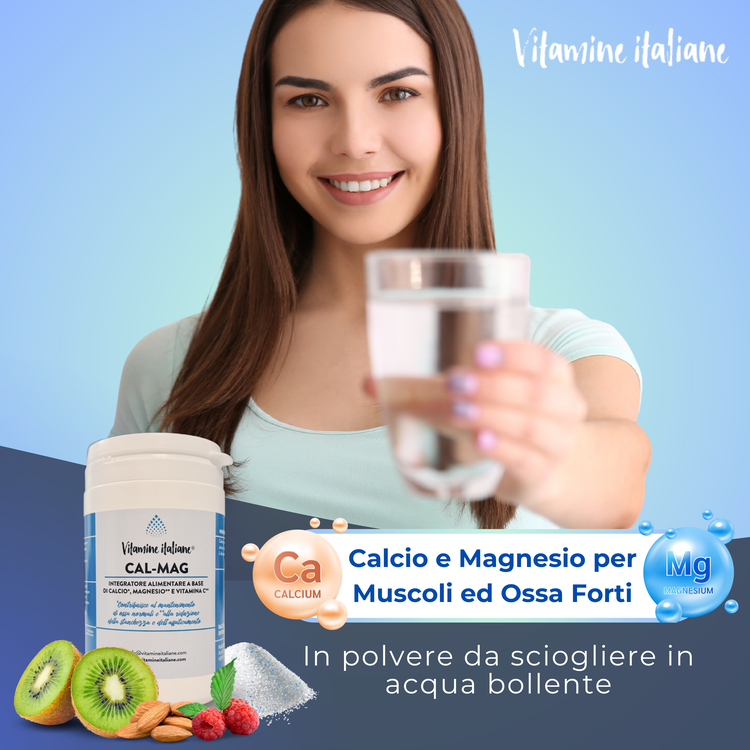 Calcio e Magnesio con Vitamina C.