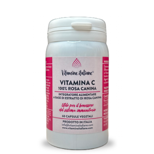 Vitamina C. Rosa Canina 100%