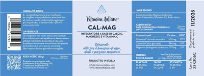 Calcio e Magnesio con Vitamina C.