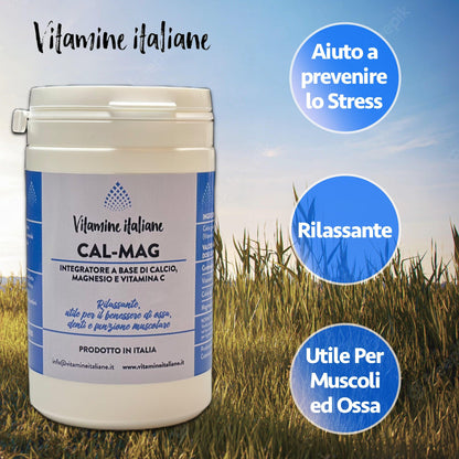 CalMag - Calcium and Magnesium with Vitamin C.