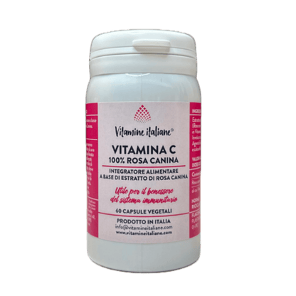 Vitamina C. Rosa Canina 100%